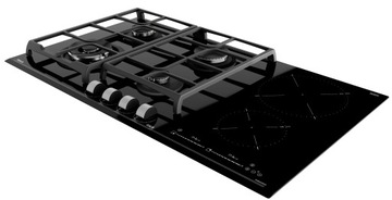 TEKA JZC96342BBCBK газовая индукционная варочная панель 90 см