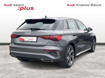 Audi A3 8Y Sportback 1.5 35 TFSI 150KM 2024 Audi A3 Sportback S Line Reflektory LED Apple CarPlay Android Auto Gwaranc, zdjęcie 4