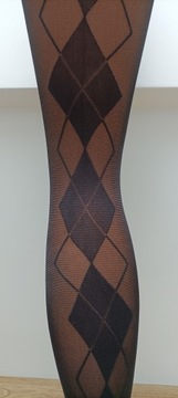 WZORY - POŃCZOCHY SAMONOŚNE 20 den rozmiar 6 \ 7