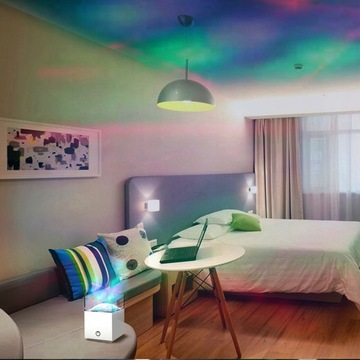 Светодиодный ночник с гималайской солью + проектор