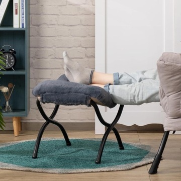 Складная подставка для ног HollyHOME Plush