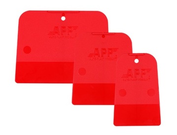 APP Szpachelki z kopolimeru STS 3 szt.12/7/5cm 883