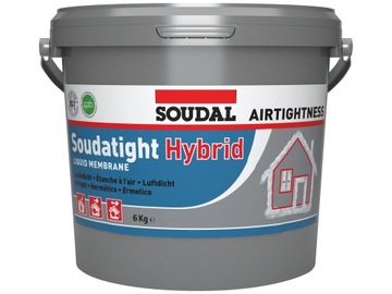 SOUDAL PŁYNNA MEMBRANA SOUDATIGHT HYBRID GREY 6 kg ZEWNĘTRZNA
