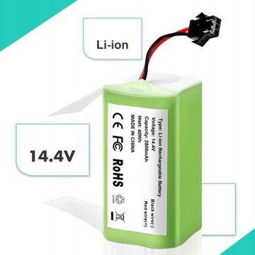 АККУМУЛЯТОР 2800МАЧ 14,4В ДЛЯ EUFY ROBOVAC 11,11S,11S,12,15C,15C АККУМУЛЯТОР