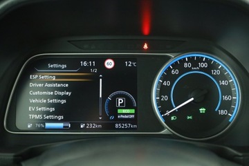 Nissan Leaf II Hatchback Elektryczny e+ 62kWh 218KM 2020 Nissan Leaf 62 kWh, SoH 92%, 1. Właściciel, zdjęcie 7