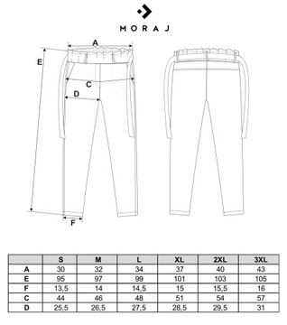 Spodnie Damskie Eleganckie Modne z Wysokim Stanem Gumka w Pasie MORAJ XL