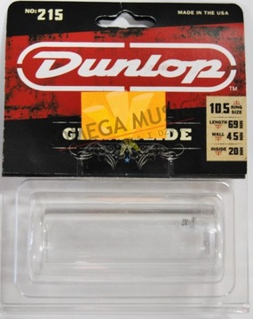 Слайд Jim DUNLOP 215 - GLASS SLIDE для гитары