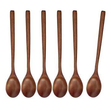 6Pcs Wooden Spoon \