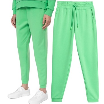 DAMSKIE SPODNIE DRESOWE 4F JOGGERY TTROF333 L