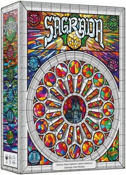 SAGRADA GRA PLANSZOWA RODZINNA DLA DZIECI FOXGAMES