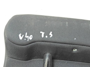 VOLVO V40 II 12-19 PODHLAVNÍK SEDADLA ZADNÍ CENTRÁLNÍ