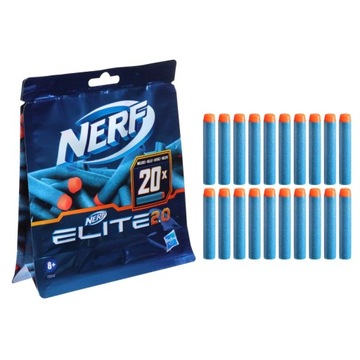 NERF STRZAŁKI ELITE 2.0 ORYGINALNE N-STRIKE 20szt