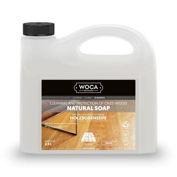 Mydło do podłóg białe Woca Soap White 2,5l
