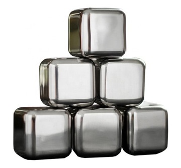 МНОГОРАЗОВОЙ МЕТАЛЛИЧЕСКИЙ СТАЛЬНОЙ КУБИК ЛЬДА