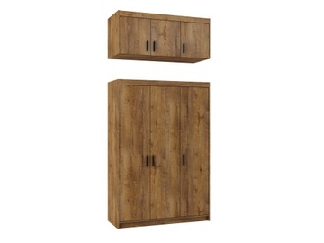 Szafa nadstawk Elena3D 133x245 półki drązek lefkas