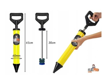 DUŻA STRZYKAWKA DO WYCISKANIA MASY BETONOWEJ