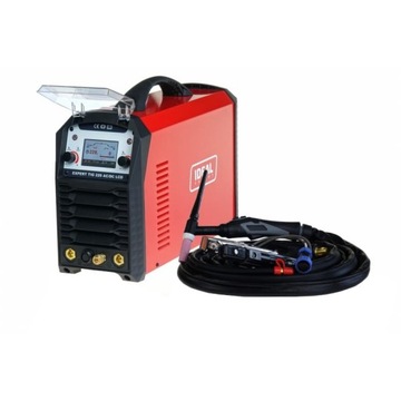 IDEAL EXPERT TIG 220 AC/DC PULSE LCD - SPAWARKA INWERTOROWA TIG