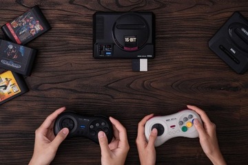 8BitDo M30 2.4G Белый Pad SEGA Mega Drive Mini Switch RPi
