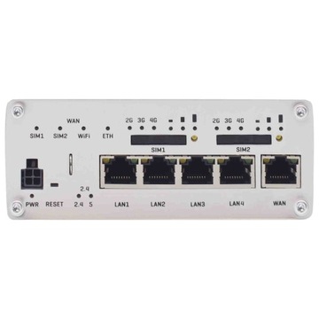 Точка доступа, роутер Teltonika RUTX12 802.11ac (Wi-Fi 5), 802.11n (Wi-Fi 4)