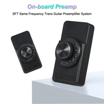 Встроенный предусилитель DOUBLE OS1 с резонансным звукоснимателем SFT