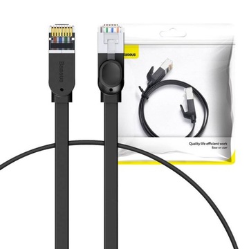 BASEUS KABEL SIECIOWY PRZEWÓD INTERNETOWY LAN ETHERNET RJ45 1GB/S CAT6 0,5M