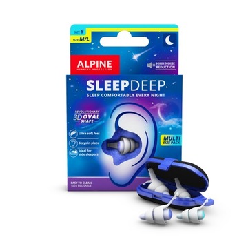 Мультипак ALPINE Sleep Deep с заглушками S, ML
