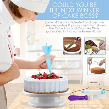 НАБОР ДЛЯ УКРАШЕНИЯ Торта, Кондитерский магазин, 137 шт.