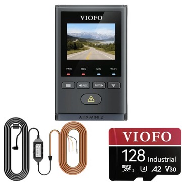 KAMERA REJESTRATOR VIOFO A119 MINI 2 +128GB+HK4