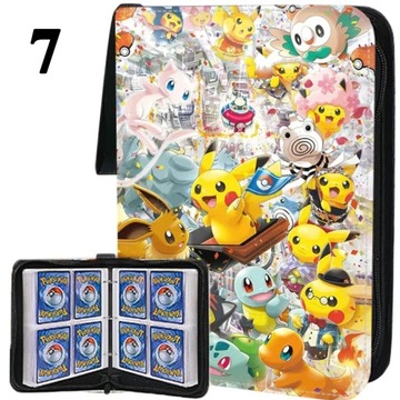 АЛЬБОМ ДЛЯ 400 КАРТ ПОКЕМОНОВ КОЛЛЕКЦИОННЫЙ КЛАССОВЫЙ СБОРНИК