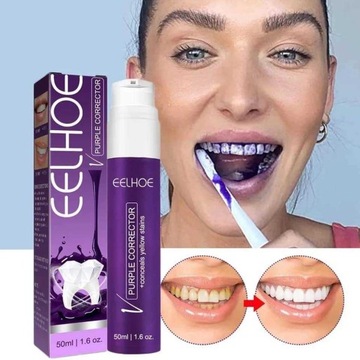 EELHOE фиолетовая зубная паста 50 г