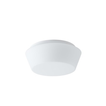 Lampa sufitowa CRATER 1 - plafon biały matowy śr. 220 mm IP 43