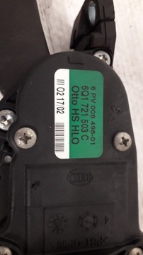 6Q1721503C 6Q17215036E Потенциометр педали газа Fabia IBIZA POLO
