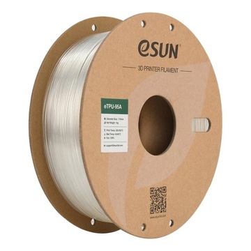 eSun TPU-95A Filament przezroczysty 1.75mm 1kg papierowa szpula