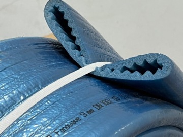 Звукоизоляция Ду 100мм, толщина 9мм, 10м.