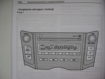 TOYOTA YARIS II польская инструкция по эксплуатации TOYOTA Yaris 2005-2009 оригинал