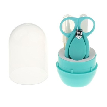 4pcs/ Nail Clippers Scissors Cutters Finger Green