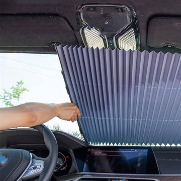 СОЛНЦЕЗАЩИТНЫЙ КОЗЫРЕК НА ПЕРЕДНЕЕ СТЕКЛО ДЛЯ АВТОМОБИЛЯ РОЛЛОСТИНЫ 150Х70