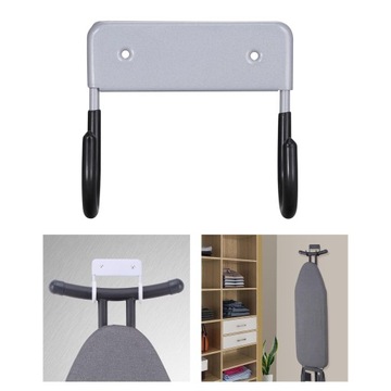 Board Rack Organizer do przechowywania deski do prasowania szary