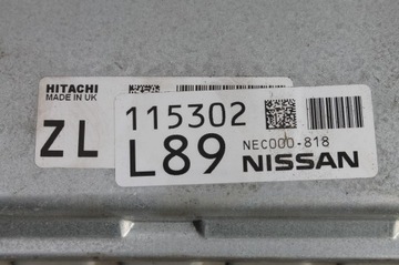 JEDNOTKA MOTORU NISSAN NOTE II E12 1.2 12V 13-17