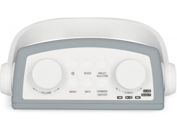 ВОДОНЕПРОНИЦАЕМОЕ РАДИО ДЛЯ ВАННОЙ КОМНАТЫ DAB+ FM DIGITRADIO 30