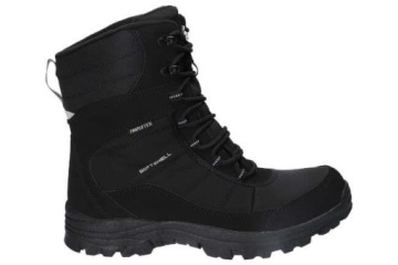 AMERICAN SN18 SOLID INSULATED SNOW BOOTS TRAPPERS WINTER BOOTS MEN'S BLK 40