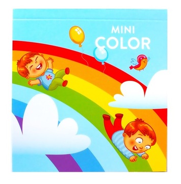 KOLOROWANKA DLA DZIECI WERSJA MINI 10x10cm 40 DZIECI.