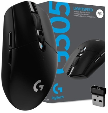 MYSZKA BEZPRZEWODOWA LOGITECH G305 LIGHTSPEED HERO 12000DPI GAMINGOWA