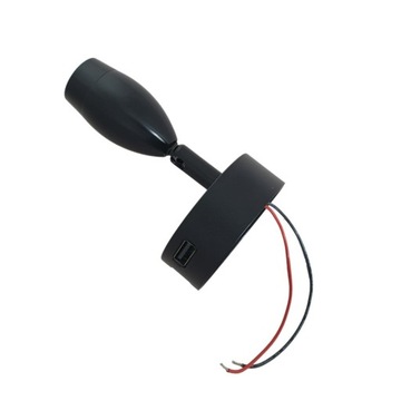 Светодиодный настенный светильник 12 В 24 В для чтения в помещении с прицепом и прицепом USB-порт