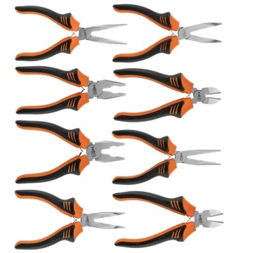 НАБОР КОМБИНИРОВАННЫХ ЩИПЦОВ NEO Tools 160-180ММ, 8 ШТ. С РАСШИРЕННЫМИ СТОРОНАМИ