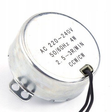 SILNIK 2.3-5RPM WOLNOOBROTOWY 4W SILNICZEK
