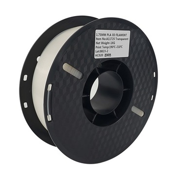 DRUKARKA 3D FILAMENT PLA KINGROON 1.75mm 1kg ,PRZEZROCZYSTY