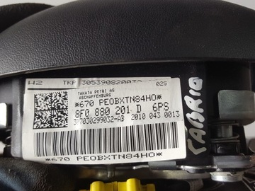 AUDI A5 8T 07-12R CABRIO ULOŽENÍ AIRBAG ŘIDIČE 3 RAM 8F0880201D