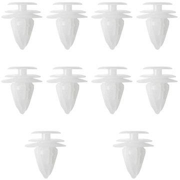 10x SPINKA KOŁEK TAPICERKI LISTWY PROGOWEJ DO TOYOTA SUZUKI MAZDA