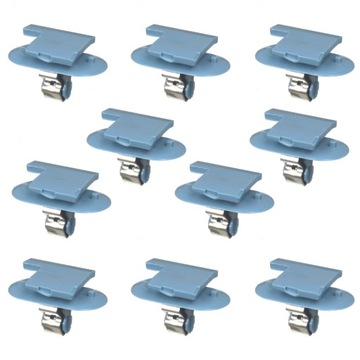 10x SPINKA KOŁEK TAPICERKI SŁUPKA KLAPY LISTW OPEL